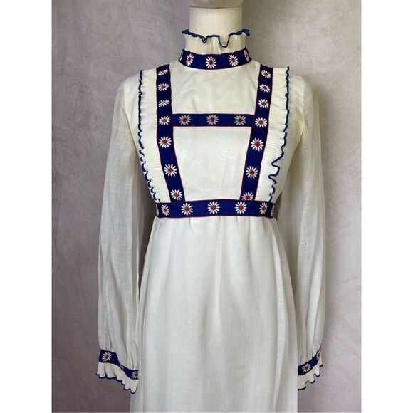 Vintage Gunne Sax Style Prairie Dress - Picture 2 of 11